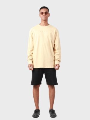 Men's Oversized Long-Sleeves Tee - HIPHOP