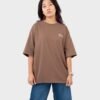 Women_s-Drop-Shoulder-Half-Sleeves-T-shirt-HIPHOP-in-Color-Brown2