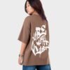 Women_s-Drop-Shoulder-Half-Sleeves-T-shirt-HIPHOP-in-Color-Brown3